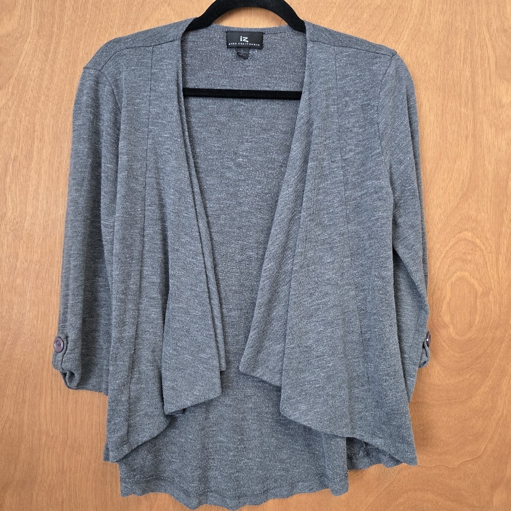 🔴 Iz Byer California Gray Shrug